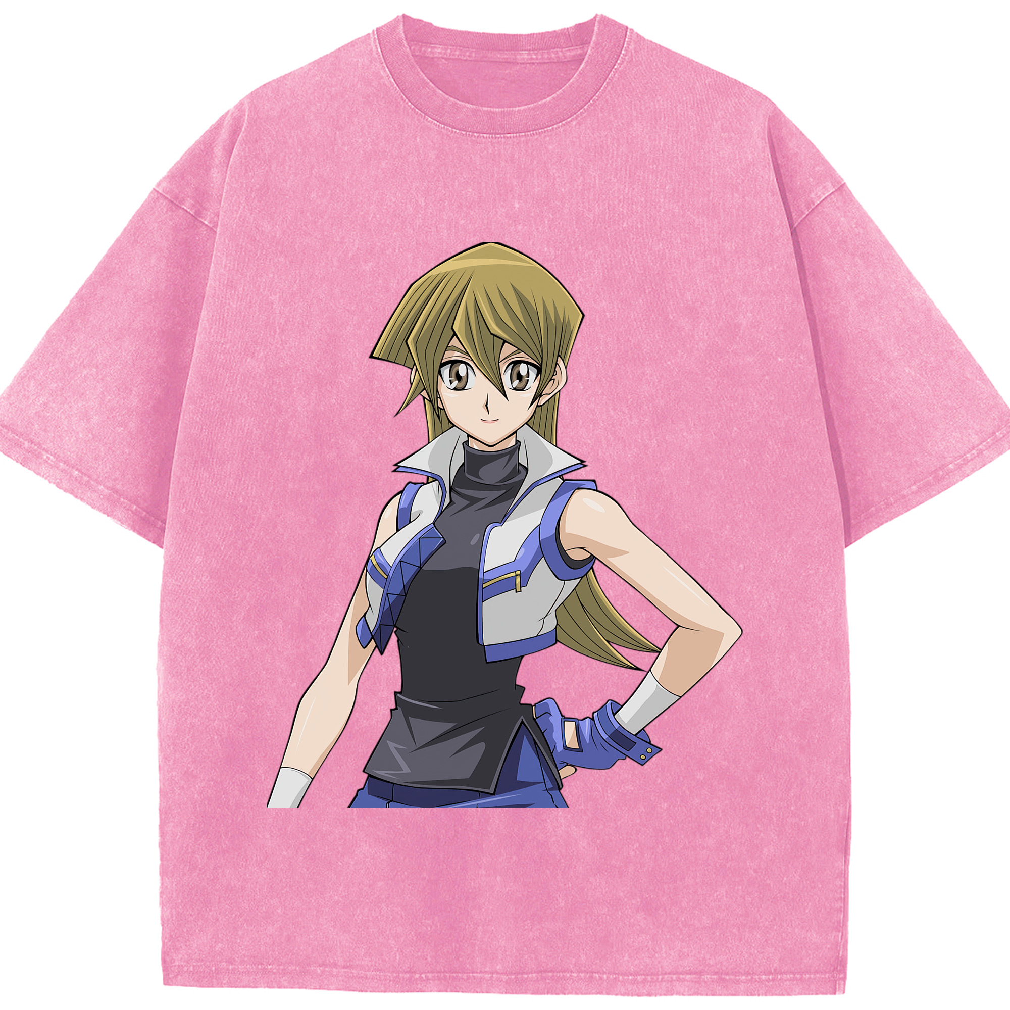 （画像用） 遊☆戯☆王 Yu-Gi-Oh! 綿100% ヴィンテージ風 半袖Tシャツ（フロントプリント）